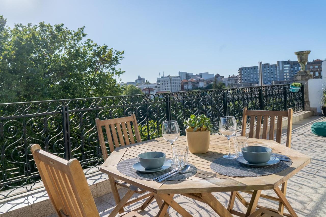 Appartamento Virtudes Terrace OOporto Esterno foto